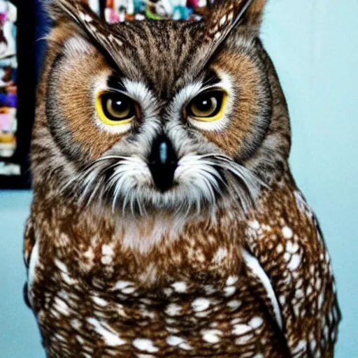 Image similar to not cat not owl not pie not cake not dog not man not time not space not cow