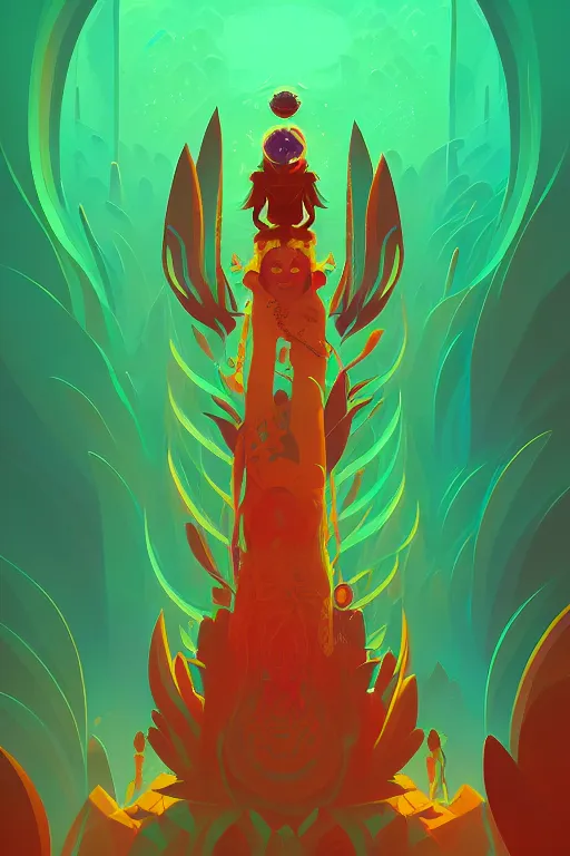 Image similar to The Ayahuasca Spirit, by Anton Fadeev