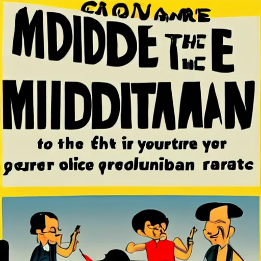 Image similar to beware the middleman