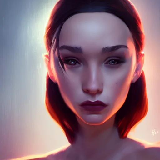 Image similar to a beautiful portrait of jessie from team rocket, oil painting, Greg Rutkowski, Charlie Bowater, video game art, unreal 5, DAZ, hyperrealistic, octane render, RPG portrait, dynamic lighting, fantasy art, beautiful face