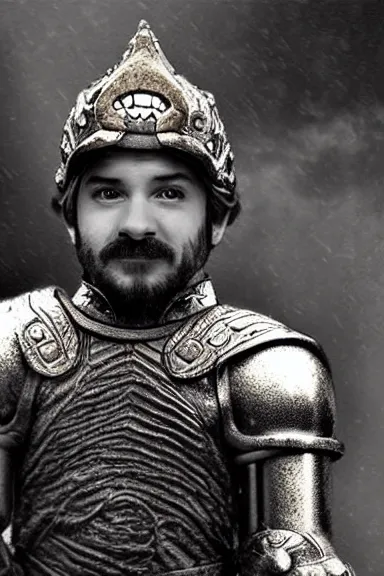 Image similar to “ very very intricate photorealistic photo of a realistic human version of super mario in an episode of game of thrones, photo is in focus with detailed atmospheric lighting, award - winning details ”