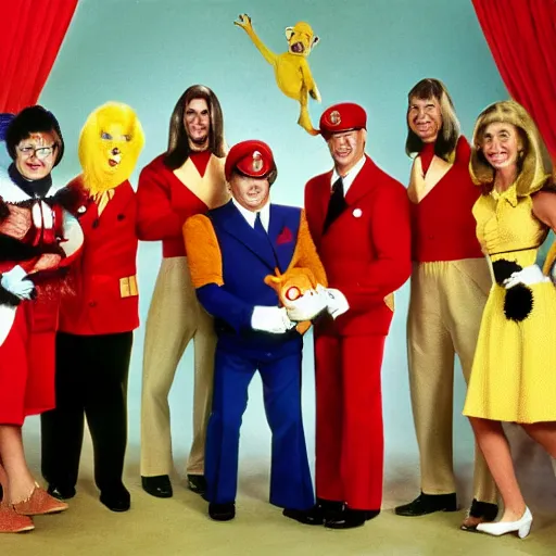 Image similar to captain kangaroo tv show