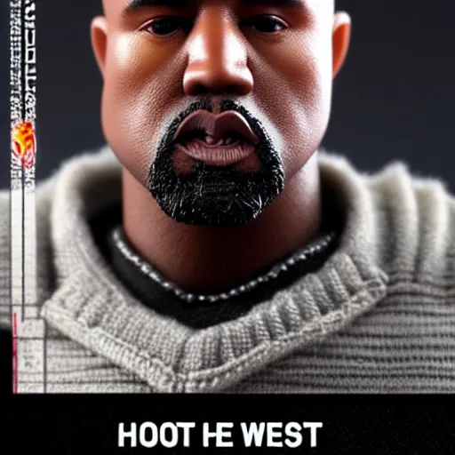 Image similar to hot toys kanye west