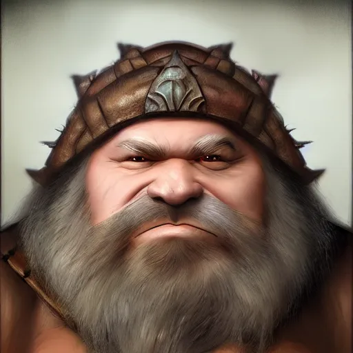 Image similar to HD photorealistic portrait of a fantasy dnd dwarven warrior. anthropomorphic dwarf hairless mole-rat. HD photorealistic render.