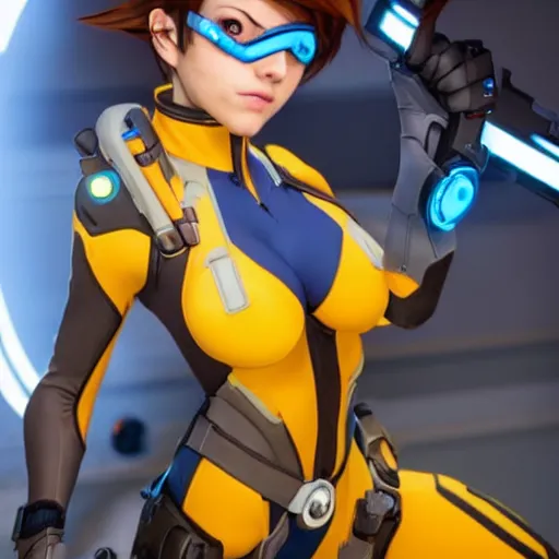 Image similar to tracer from overwatch r 3 4