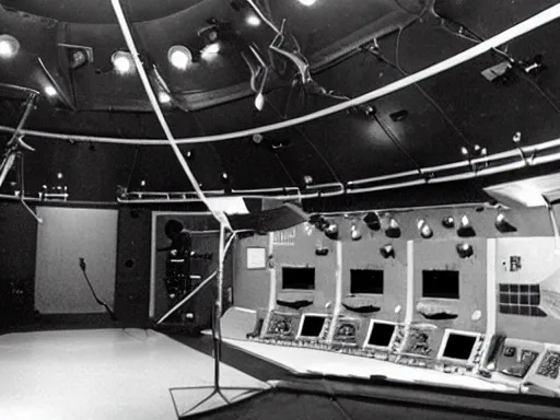 Image similar to moon landing studio set | b&w, NASA photo archive