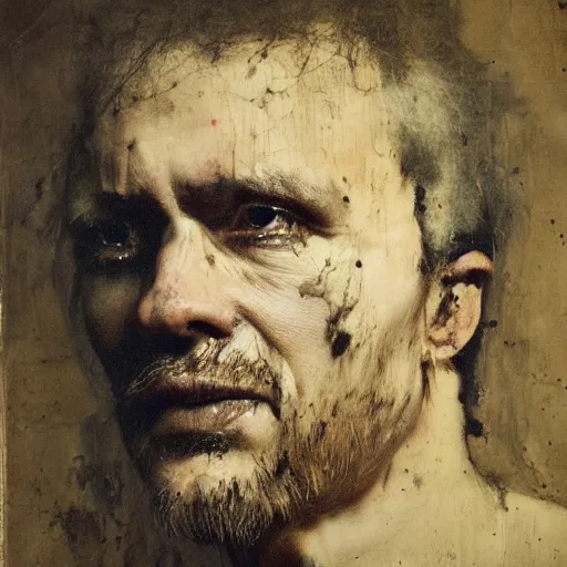 Prompt: a portrait of a character by nicola samori