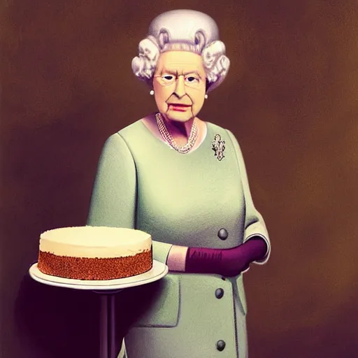 Prompt: The Queen and her Cake by Avery Palmer