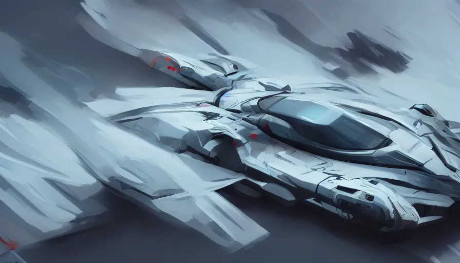 Prompt: vehicle design, jama jurabaev, greig fraser, roger deakins, shaddy safadi, feng shu, neil blevins, trending on artstation, high quality, brush stroke