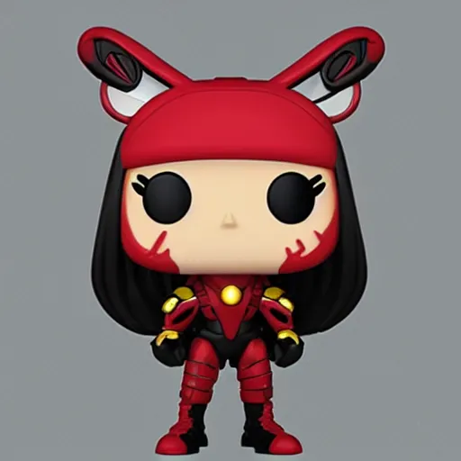 Image similar to crimson-black bee Funko Pop