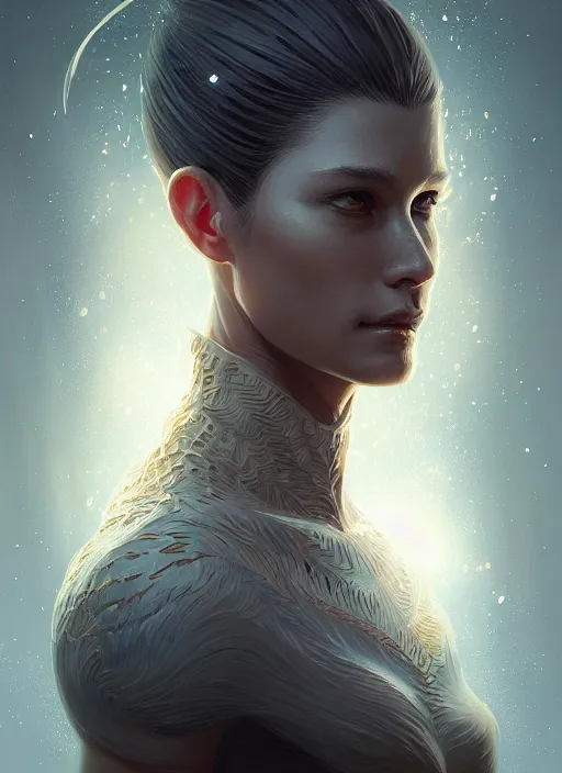 Image similar to symmetry!! portrait of a animal human hybrid, fantasy, warm lights!! intricate, whimsical, highly detailed, digital painting, artstation, concept art, smooth, sharp focus, illustration, art by artgerm and greg rutkowski