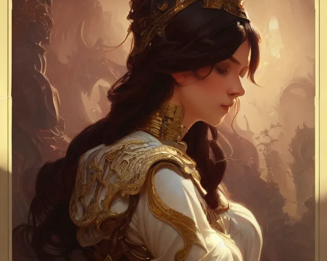 Image similar to photography of charles mellin, deep focus, d & d, fantasy, intricate, elegant, highly detailed, digital painting, artstation, concept art, matte, sharp focus, illustration, hearthstone, art by artgerm and greg rutkowski and alphonse mucha