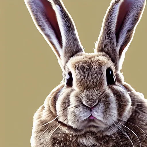 Prompt: image of a bunny with multiple heads, studio photo, 8k resolution