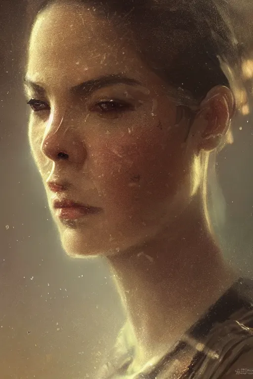 Prompt: Patience during a war on the outside of the clubs, close-up portrait, intricate, elegant, volumetric lighting, scenery, digital painting, highly detailed, artstation, sharp focus, illustration, concept art, ruan jia, steve mccurry