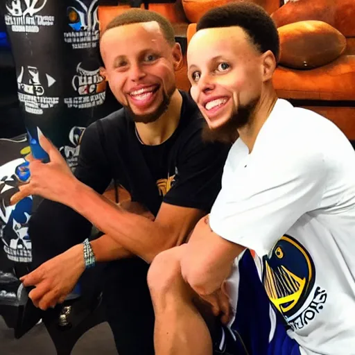 Prompt: stephen curry as a guest on the joe rogan experience