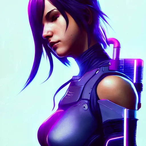 Prompt: beautiful cyberpunk 2 0 7 7 female character, futuristic, art by wlop and artgerm and greg rutkowski, ilya kuvshinov, strong strokes, photo of asuna from sao, intricate, elegant, sharp focus, illustration, highly detailed, digital painting, trending on artstation, award winning, concept art, sharp focus h 8 0 0