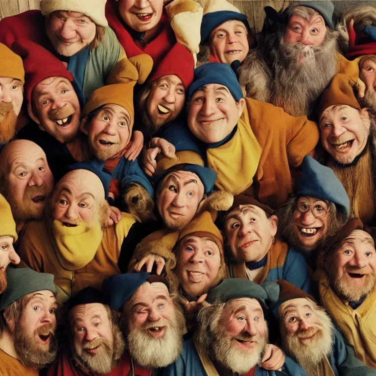 Image similar to The Seven Dwarves album cover