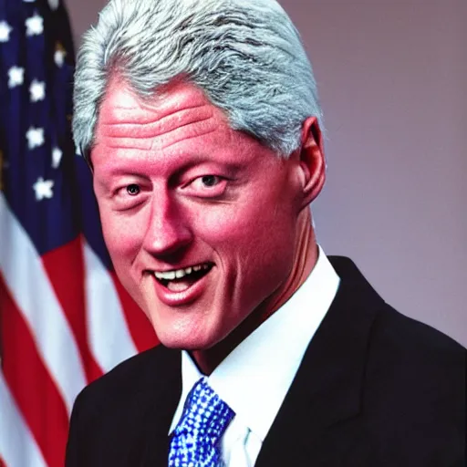 Image similar to dark skinned bill clinton