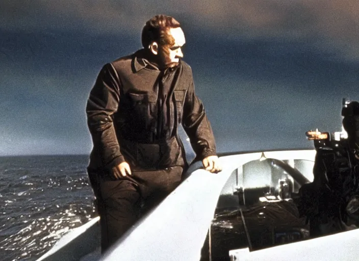 Image similar to scene from the 1 9 6 0 submarine spy thriller film the hunt for red october