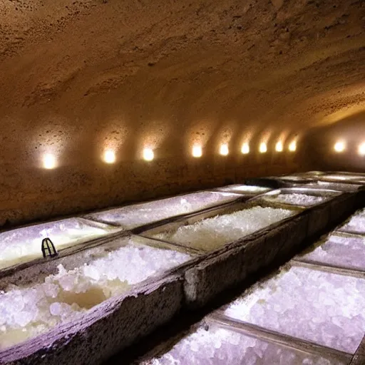 Image similar to underground salt mine