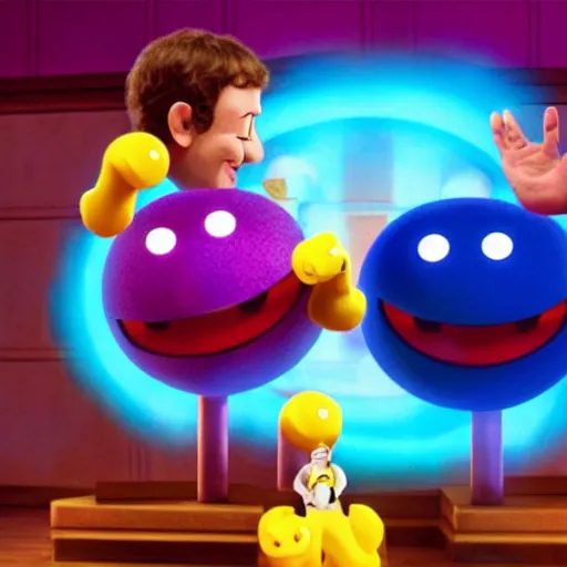 Image similar to mark Zuckerberg in Pac-Man and the Ghostly Adventures