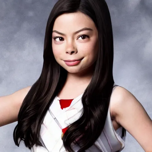 Image similar to Miranda Cosgrove as Meilin Lee in disney turning red live action, 8k full HD photo, cinematic lighting, anatomically correct, oscar award winning, action filled, correct eye placement,