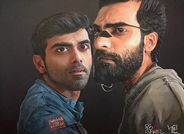 Image similar to a highly detailed beautiful portrait of ravi from ( izombie ) rahul kohli, james gurney, james jean