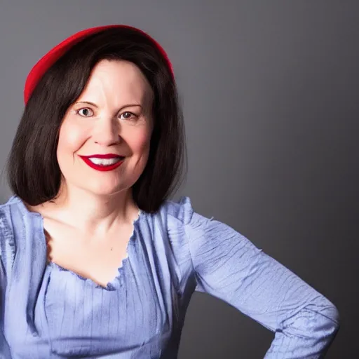 Prompt: Wholesome Wicked Witch of the West posing from LinkedIn profile picture, professional headshot