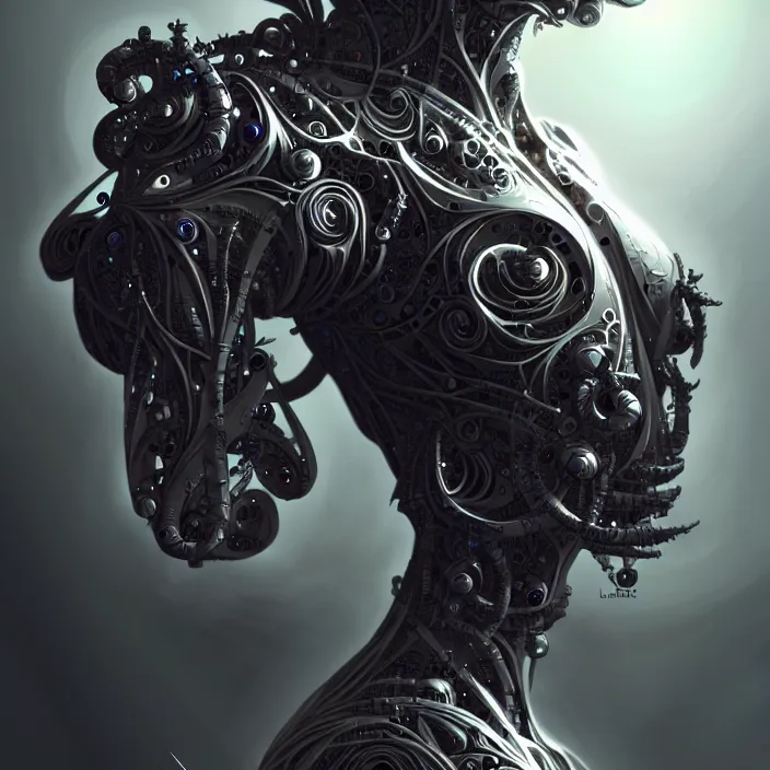 Image similar to organic cyborg, diffuse lighting, fantasy, intricate, elegant, highly detailed, lifelike, photorealistic, digital painting, artstation, illustration, concept art, smooth, sharp focus