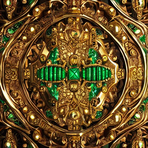 Image similar to photograph of princess, green jewels, breathtaking, ornate, intricate, hyper detailed, accent lighting, dramatic light, 4 k octane render