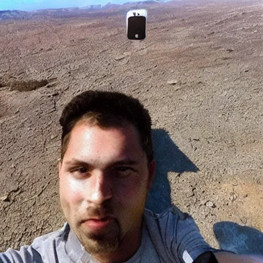 Image similar to last selfie on earth