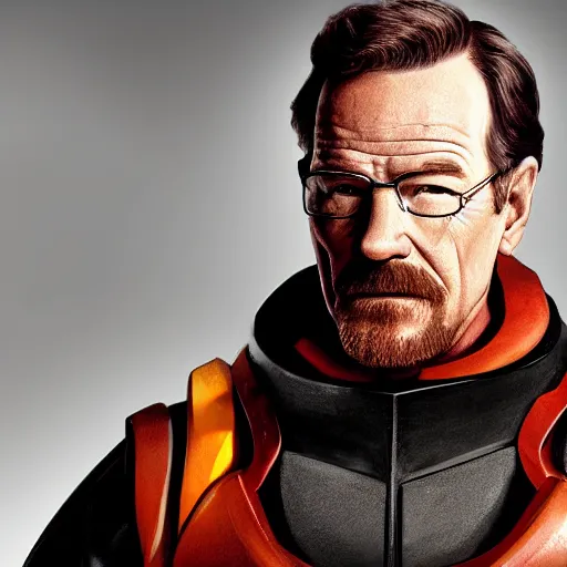 Image similar to bryan cranston as Gordon freeman