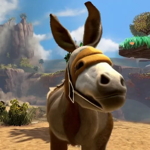 Image similar to Video Game Donkey