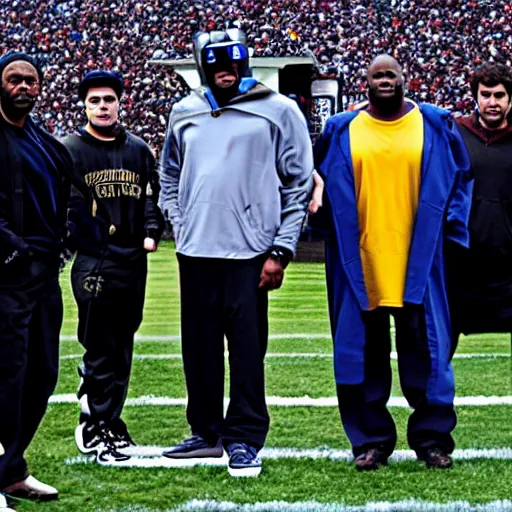 Image similar to mike tomlin as doctor who, 2 0 1 0 s, wide shot