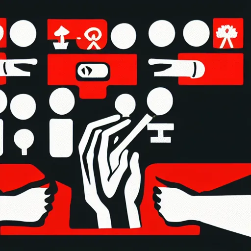 Prompt: corporate memphis woman hand holding a cigarette icon set