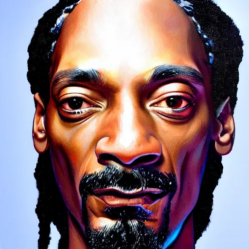 Image similar to a portrait of snoop dogg, insanely detailed, epic lighting, oil painting