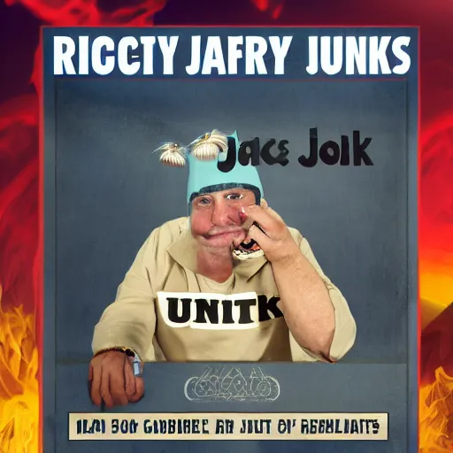 Prompt: jacks reality, union meeting poster