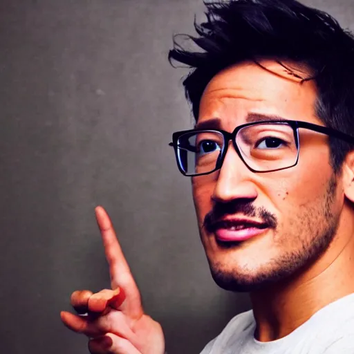 Prompt: the essence of markiplier, converted into an ethereal, soul - based ability