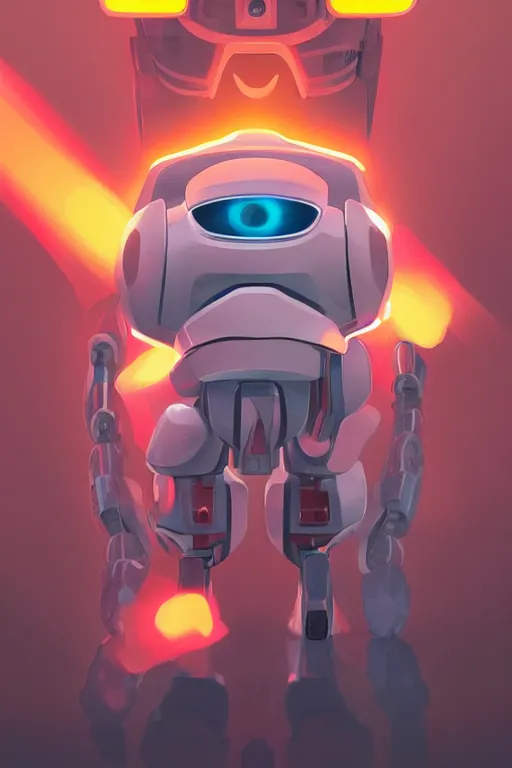 Image similar to metabots medabots medarotto medarot robot minimalist comics helmet mask neon cybereye, behance hd by jesper ejsing, by rhads, makoto shinkai and lois van baarle, ilya kuvshinov, rossdraws global illumination ray tracing hdr radiating a glowing aura