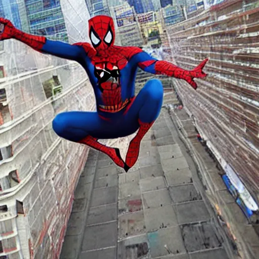 Image similar to Peruvian Spiderman