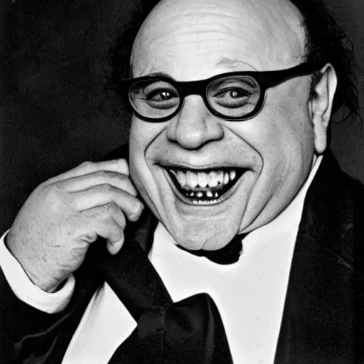 Prompt: danny devito as bram stoker's dracula