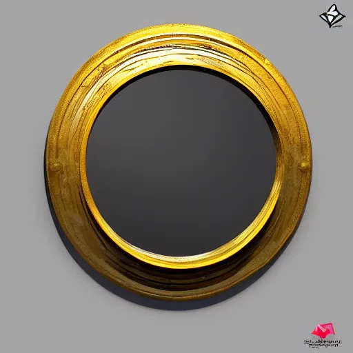 Image similar to mirror reflecting itself, artistic, trending on artstation