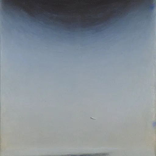 Image similar to the abstract painting'arctic void ', by caspar david friedrich!!!, by rothko!!!