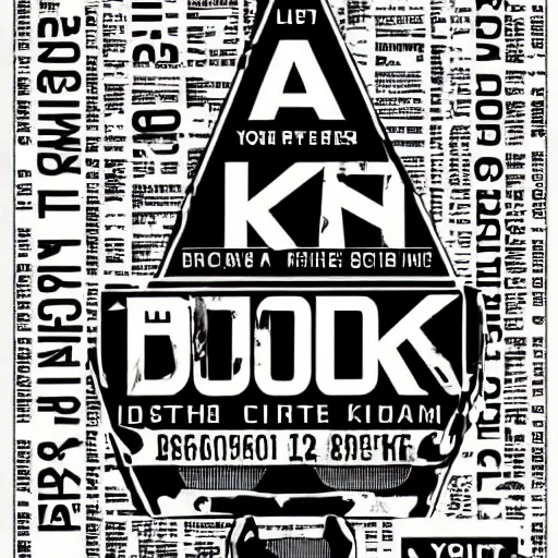 Image similar to typography poster, brutalistic design, y2k