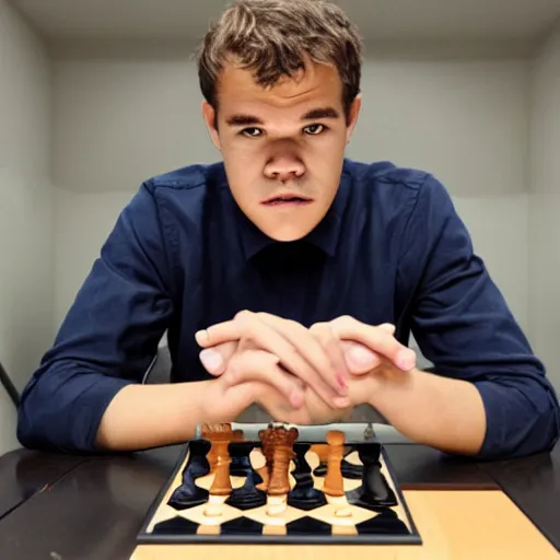 Image similar to magnus carlsen is 8 0 years old