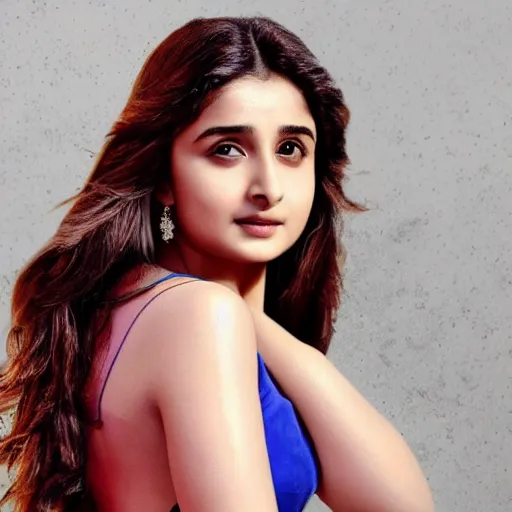 Image similar to high resolution image of alia bhatt, highly detailed, photorealistic, 4k