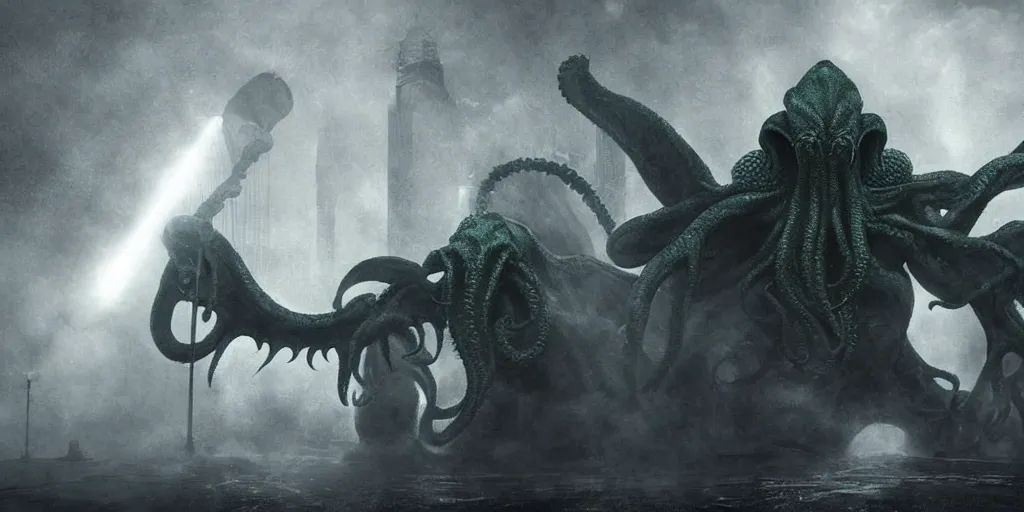 Cthulhu  Wallpaper by GaryckArntzen on DeviantArt