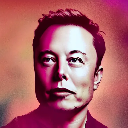 Image similar to elon musk inside the matrix, digital art, artistic, artistic colors, dramatic lighting, 8k