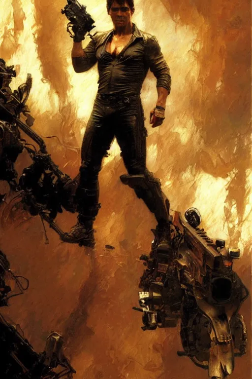 Prompt: tom cruise, painting by gaston bussiere, craig mullins, j. c. leyendecker, yoji shinkawa