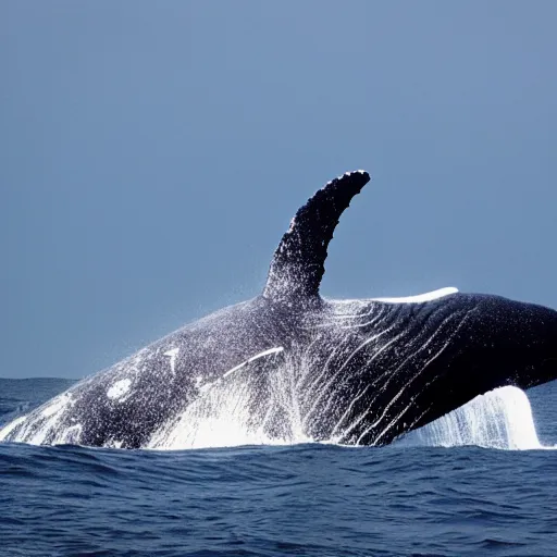 Prompt: a a photo of a cachalot whale spermwhale